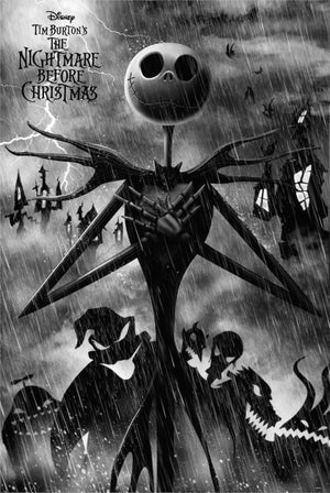 Grupo Erik GPE5352 Disney Nightmare Before Christmas Jack Skellington Poster 61X91,5cm | Yourdecoration.nl