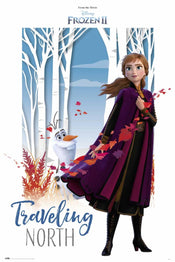 Grupo Erik GPE5379 Frozen Traveling North Poster 61X91,5cm | Yourdecoration.nl