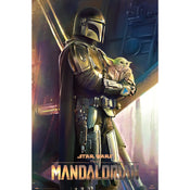 Grupo Erik GPE5484 Star Wars The Mandalorian Clan Of Two Poster 61X91,5cm | Yourdecoration.nl