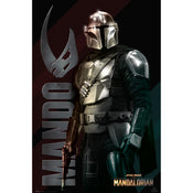 Grupo Erik GPE5485 Star Wars The Mandalorian Mando Poster 61X91,5cm | Yourdecoration.nl