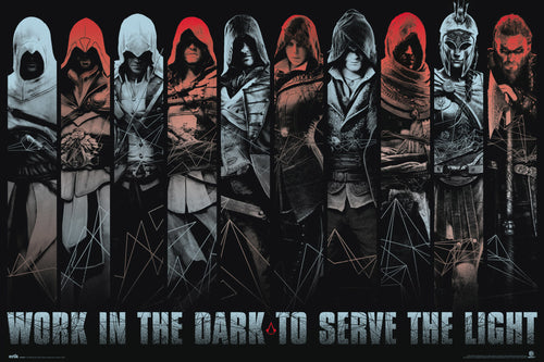 Grupo Erik GPE5501 Assassins Creed Work In The Dark Poster 91,5X61cm | Yourdecoration.nl