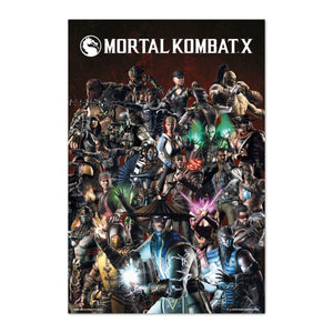 Grupo Erik GPE5510 Mortal Kombat Characters Poster 61X91,5cm | Yourdecoration.nl