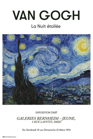 Grupo Erik GPE5545 Van Gogh La Nuit Etoilee Poster 61X91,5cm | Yourdecoration.nl