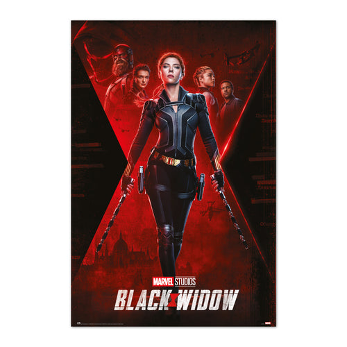 Grupo Erik GPE5574 Marvel Black Widow Poster 61X91,5cm | Yourdecoration.nl