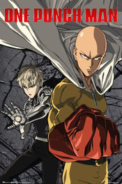 Grupo Erik Gpe5621 One Punch Man Saitama Vs Genos Poster 61x91 5cm | Yourdecoration.nl