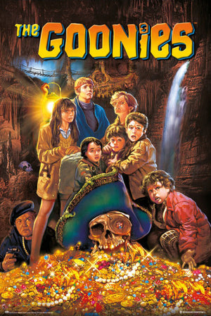 grupo erik gpe5682 the goonies treasure poster 61x91 5cm | Yourdecoration.nl