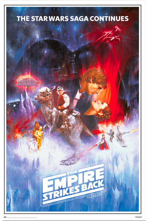 Grupo Erik Gpe5689 Star Wars Classic El Imperio Contrataca Poster 61x91 5cm | Yourdecoration.nl