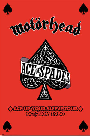 grupo erik gpe5710 motorhead ace up your sleeve tour poster 61x91-5 cm | Yourdecoration.nl