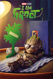 grupo erik gpe5717 marvel groot get your groot on poster 60x91-5 cm | Yourdecoration.nl