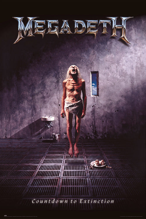 grupo erik GPE5707 megadeth countdown to extinction poster 61x91,5cm | Yourdecoration.nl