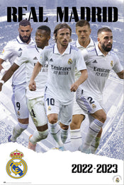 grupo erik gpe5730 real madrid grupo 2022 2023 poster 61x91 5cm | Yourdecoration.nl