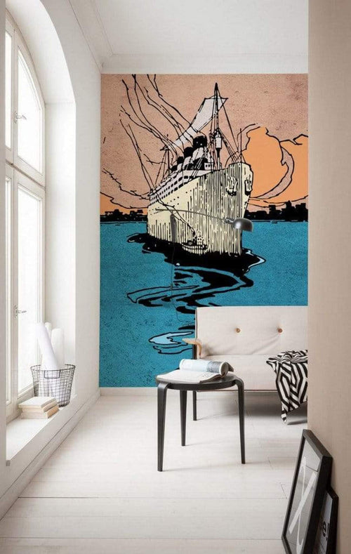 Komar La Nave Vlies Fotobehang 200x280cm 4 Banen Sfeer | Yourdecoration.nl