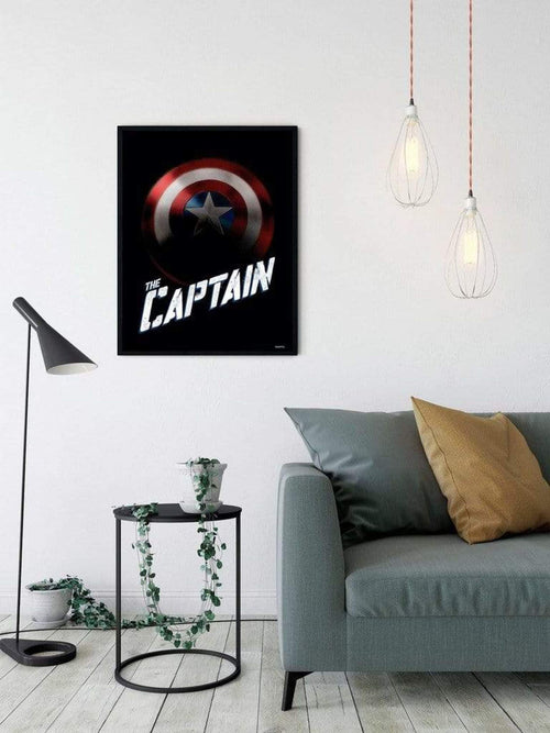 Komar Avengers The Captain Kunstdruk 30x40cm Sfeer | Yourdecoration.nl