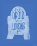 Komar Star Wars Silhouette Quotes R2D2 Kunstdruk 40x50cm | Yourdecoration.nl