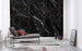 Komar Marble Black Vlies Fotobehang 400x250cm 4 banen Sfeer | Yourdecoration.nl