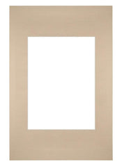 Passe Partout 20x30cm Karton Beige Rand Recht Voorzijde | Yourdecoration.nl