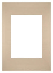 Passe Partout 21x29 7cm Karton Beige Rand Recht Voorzijde | Yourdecoration.nl