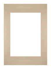 Passe Partout 29 7x42cm A3 A4 Karton Beige Rand Recht Voorzijde | Yourdecoration.nl