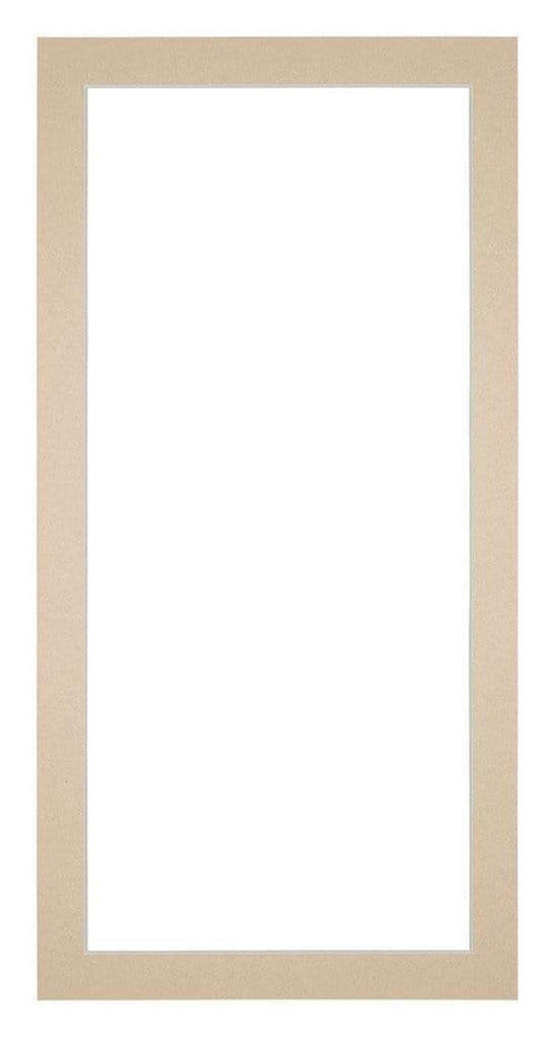 Passe Partout 40x80cm Karton Beige Rand 3cm Recht Voorzijde | Yourdecoration.nl