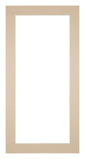 Passe Partout 45x80cm Karton Beige Rand 4cm Recht Voorzijde | Yourdecoration.nl