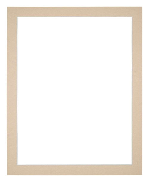 Passe Partout 24x30cm Karton Beige Rand 3cm Recht Voorzijde | Yourdecoration.nl