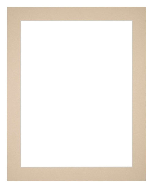 Passe Partout 20x25cm Karton Beige Rand 4cm Recht Voorzijde | Yourdecoration.nl