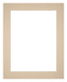 Passe Partout 60x70cm Karton Beige Rand 5cm Recht Voorzijde | Yourdecoration.nl