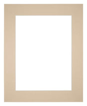 Passe Partout 24x30cm Karton Beige Rand 6cm Recht Voorzijde | Yourdecoration.nl