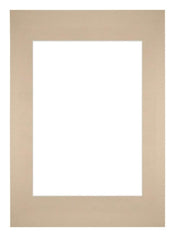 Passe Partout 42x59 4cm A2 A3 Karton Beige Rand Recht Voorzijde | Yourdecoration.nl