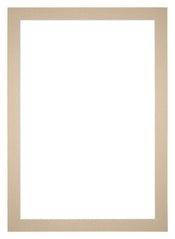 Passe Partout 21x30cm Karton Beige Rand 4cm Recht Voorzijde | Yourdecoration.nl