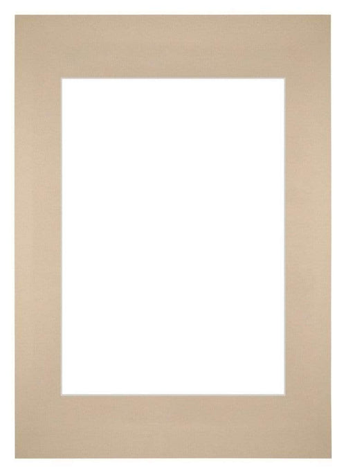 Passe Partout 59 4x84cm A1 A2 Karton Beige Rand Recht Voorzijde | Yourdecoration.nl