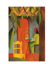 August Macke  TÃ¼rkisches Cafe II Kunstdruk 24x30cm | Yourdecoration.nl