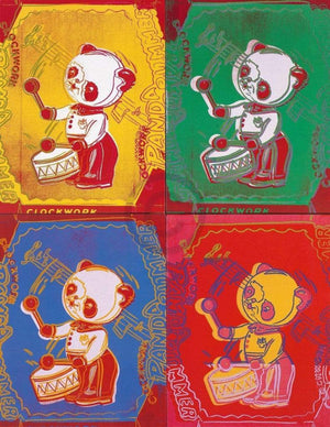 Andy Warhol  Four Pandas 1983 Kunstdruk 65x84cm | Yourdecoration.nl