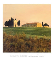 Elisabeth Carmel  Evening Light, Tuscany Kunstdruk 45x50cm | Yourdecoration.nl