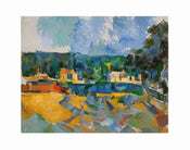 Paul CÃ©zanne  Uferlandschaft Kunstdruk 71x56cm | Yourdecoration.nl