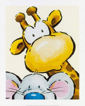 Jean Paul Courtsey  Funny Friends I Kunstdruk 40x50cm | Yourdecoration.nl