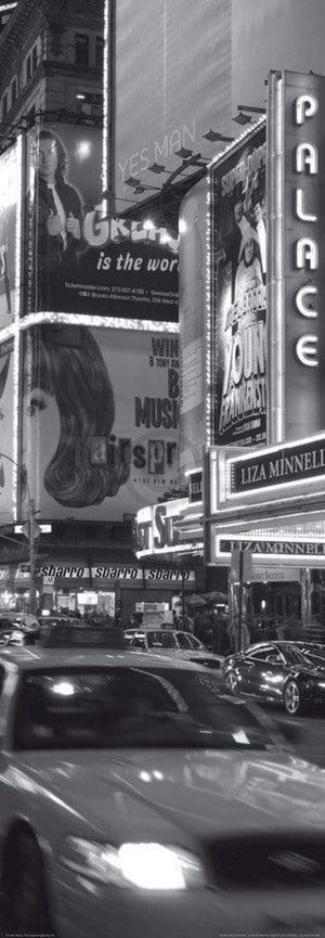 Alan Copson  Times Sqare at night, New York Kunstdruk 33x95cm | Yourdecoration.nl