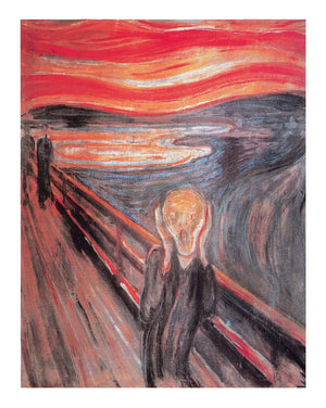 Edvard Munch  The Cry Kunstdruk 40x50cm | Yourdecoration.nl