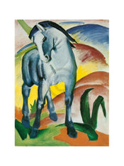 Franz Marc  Blaues Pferd I Monaco Kunstdruk 60x80cm | Yourdecoration.nl