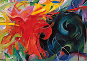 Franz Marc  KÃ¤mpfende Formen Kunstdruk 29.7x21cm | Yourdecoration.nl