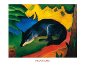 Franz Marc  Fuchs Kunstdruk 80x60cm | Yourdecoration.nl