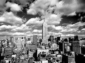 Henri Silberman  Sky over Manhatten Kunstdruk 80x60cm | Yourdecoration.nl