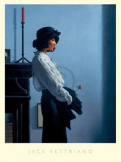 Jack Vettriano  Valentine Rose Kunstdruk 60x80cm | Yourdecoration.nl