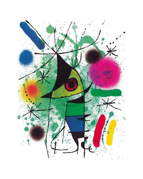 Joan Miro  The singing Fish Kunstdruk 70x100cm | Yourdecoration.nl