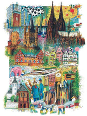 Klaus D. Schiemann  KÃ¶ln Kunstdruk 60x80cm | Yourdecoration.nl