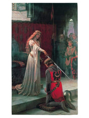 Edmund Blair Leighton  The Accolade, 1901 Kunstdruk 60x80cm | Yourdecoration.nl