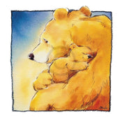 Makiko  Mother Bear's Love I Kunstdruk 30x30cm | Yourdecoration.nl