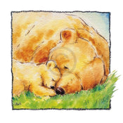 Makiko  Mother Bear's Love II Kunstdruk 30x30cm | Yourdecoration.nl