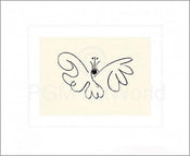 Pablo Picasso  Le Papillon Kunstdruk 50x60cm | Yourdecoration.nl