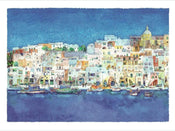 Ralf Westphal  Corricella, Insel Procida Kunstdruk 40x30cm | Yourdecoration.nl